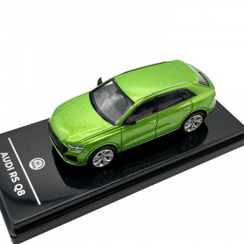 JADI アウディ RS Q8  Java グリーン 右ハンドル 1/64スケール PGPA65171