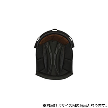 Reise用ヘルメットパーツ ヘッドパッド ブラウン・M REISEN