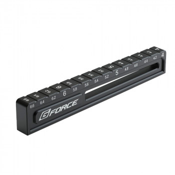 G-FORCE ジーフォース Droop Gauge 4.0 to 6.6mm (black) G0115