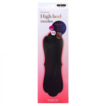 FOOTMATE ハイヒールインソール 女性用 ブラック M(23.5～24.5cm)