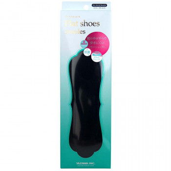 FOOTMATE フラットシューズインソール 女性用 ブラック フリーサイズ(22.5～25.5cm)