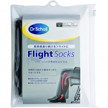 Dr.Scholl ドクターショール フライトソックス M 22.0～24.5cm
