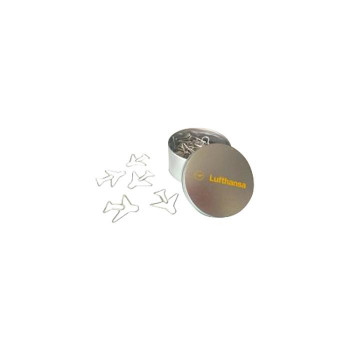 LIMOX/リモックス　ルフトハンザ 飛行機型クリップ 40個入り  LIPC012