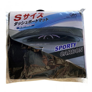 カー用品 スポーティー カーボンダッシュボードマット Mサイズ 421502