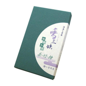 薫寿堂 香三昧 組合せ スティック3種(茶、竹、檜)×各約40本 518