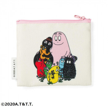 BARBAPAPA(バーバパパ) ポケットティッシュポーチ ファミリーベージュ CKBP028-3