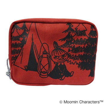 MOOMIN　キャンプシリーズ　スクエアポーチ　リトルミイ　MM-6080