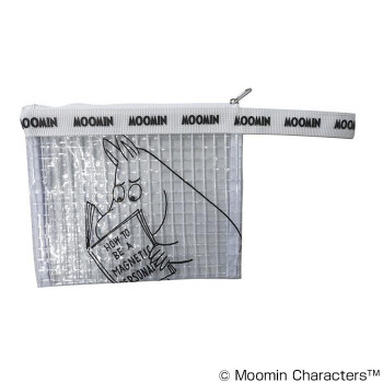 MOOMIN　クリアシリーズ　フラットポーチ　ムーミン　MM-6119