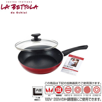 「落合 務」IH対応マーブルフライパン26cm LB-163