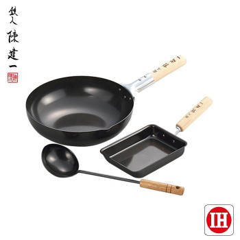「陳 建一」本格北京鍋28cm＆玉子焼セット CK-401