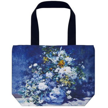 ユーパワー  名画バッグ ルノワール「大きな花瓶Lサイズ」  AU-01805