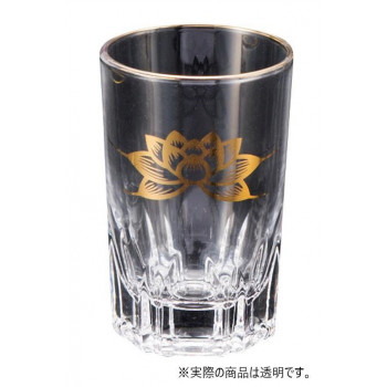 ナカムラ商事 仏具用品 ガラス湯呑(中)