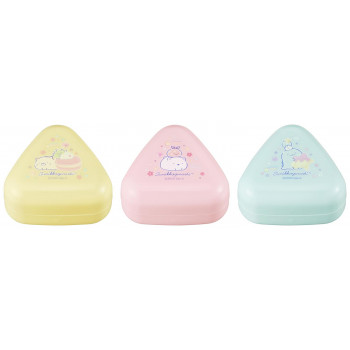 オーエスケー すみっコぐらし おにぎりケース3ヶセット LS-2