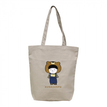 Sちゃんまん サガラ刺繍 縦トート SCM-SFN20-0602SG GY
