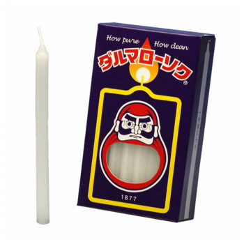 東海製蝋 ローソク ダルマローソク2号/30本 104-04