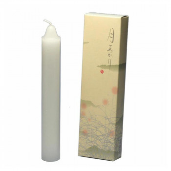 東海製蝋 ローソク 月あかり(太)18時間 2本 131-17