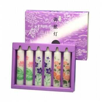東海製蝋 ローソク 特撰御献灯8号/6本 160-02