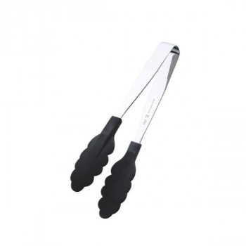 田辺金具 抗菌耐熱カラートング(ミニ)ブラック 180mm