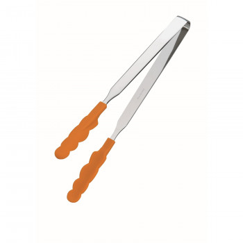 田辺金具 N抗菌耐熱カラートングスリム(小)オレンジ 175mm