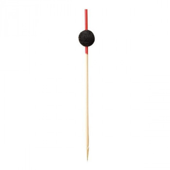 萬洋(まんよう) かんざし串(黒)12cm100本入 18-361B