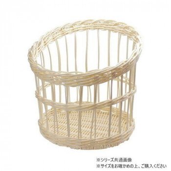 萬洋(まんよう) 樹脂フランスパンスタンド丸(白・大) 91-105A