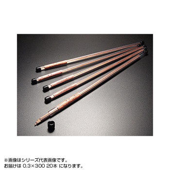 銅線　塩ビ管入り　0.3×300　(20本入り)