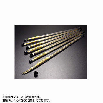 黄銅線　塩ビ管入り　1.0×300　(20本入り)