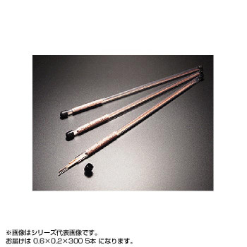 銅パイプ　塩ビ管入り　0.6×0.2×300　(5本入り)