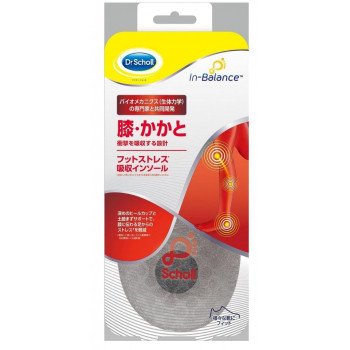 ドクターショール インバランス フットストレス吸収インソール 膝・かかと S-Mサイズ