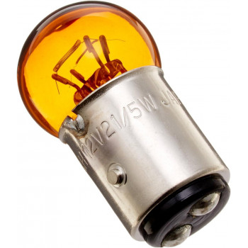 M＆Hマツシマ 白熱電球(1個入) 12v21/5w G18 BAY15D オレンジ 1P5407 OR