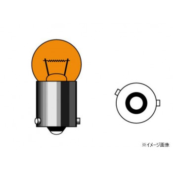 M＆Hマツシマ 白熱電球(2個入) 12v10w G18 BAU15S オレンジ A5108U OR