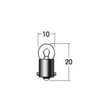 M＆Hマツシマ 白熱電球(2個入) 12v3.4w G10 BA9S グリーン A7113 GR