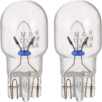 M＆Hマツシマ 白熱電球(2個入) 12v10w T13WB 中  AWB18A