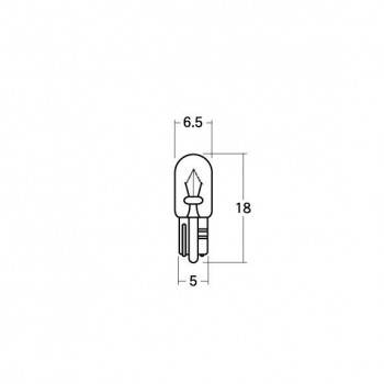 M＆Hマツシマ 白熱電球(2個入) 12v3w T6.5WB 特殊 イエロー AWB124 YE