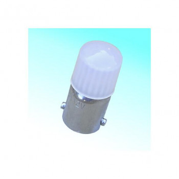 M＆Hマツシマ Lビーム(1個) 12v BA9S ホワイトLED 拡散キャップタイプ L702DF WH