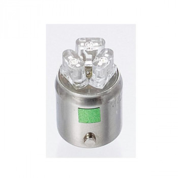 M＆Hマツシマ Lビーム(1個) 12v BA9S レッド 3LED 拡散タイプ L703F RE