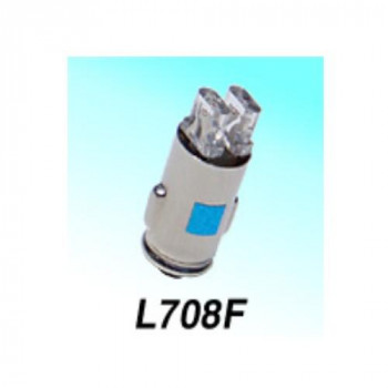 M＆Hマツシマ Lビーム(1個) 12v BA7S レッド 2LED 拡散タイプ L708F RE