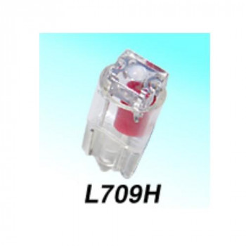 M＆Hマツシマ Lビーム(1個) 12v ウエッジ中 オレンジLED 拡散タイプ L709H OR
