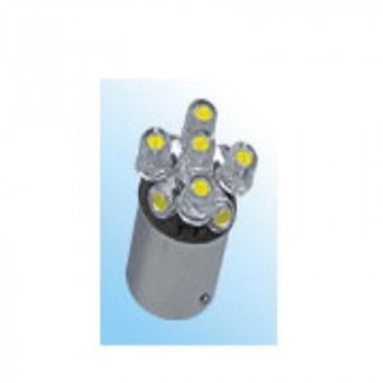 M＆Hマツシマ (1個)12v BA15S ホワイト 9LED ワイドビーム L809S WH