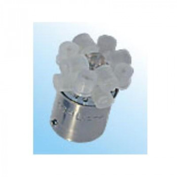 M＆Hマツシマ (1個)12v BA15Sオレンジ 13LED ワイドビーム L813S OR