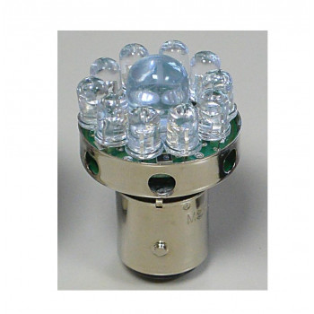 M＆Hマツシマ イレブンビーム(1個)  12v口金ダブル用 レッド EB671 RE