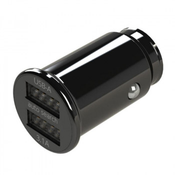 アークス(axs) コンパクトチャージャー＆USB‐A‐Cケーブル付き ブラック X-278