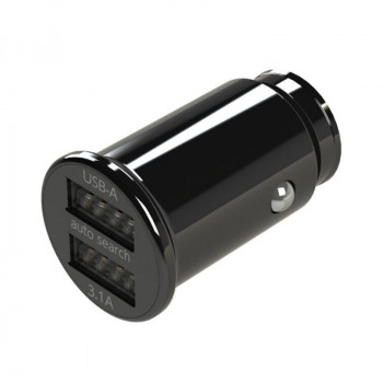 アークス(axs) コンパクトチャージャー＆USB‐A‐Lケーブル付き ブラック X-279