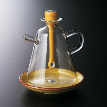 おしゃれ醤油差し 角 黄小花 SPG-T-1