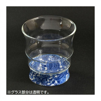 有田浪漫 ロックグラス フルール ペイズリー INT-103-5-5