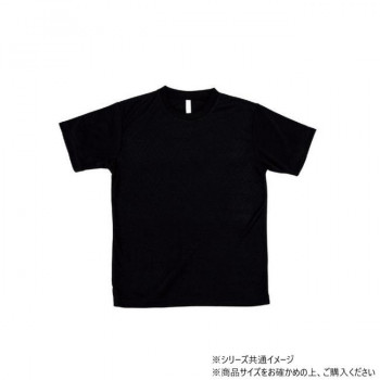アーテック ATドライTシャツ M ブラック 038367