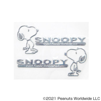 SNOOPY スヌーピー ドアミラーエンブレムステッカー SN197