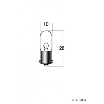 M＆Hマツシマ　白熱電球(1個入)  6v8w  T10 BA9S    1P7305