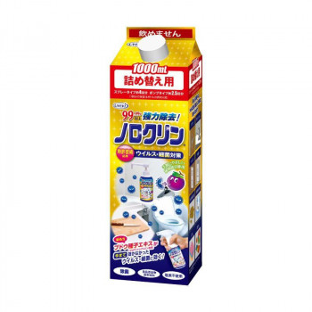 UYEKI(ウエキ)・ノロクリン・・1000mL・詰替え紙パック