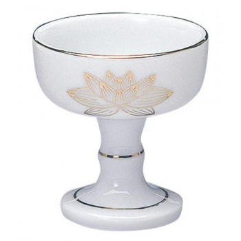 ナカムラ商事　仏器白金ハス(大)